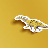 Amargasaurus Collectible Dinosaur Sticker - Permia