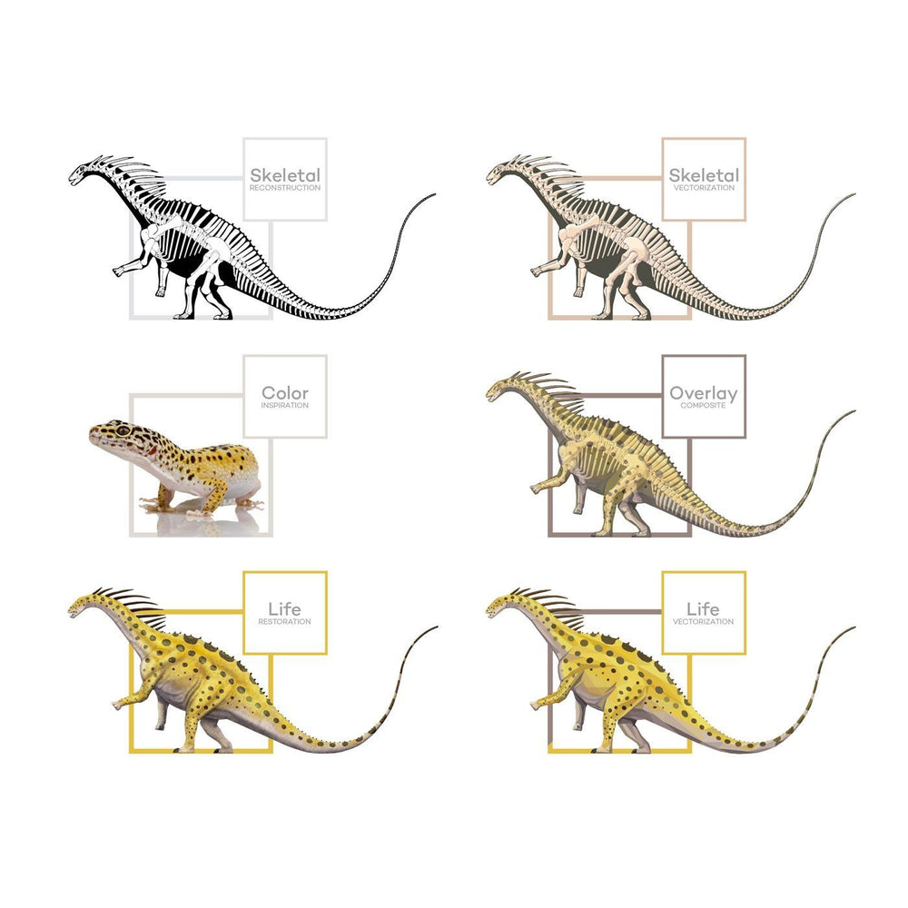 Amargasaurus Dinosaur Art Evolution  - Permia