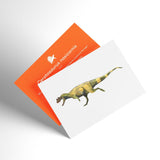 Ceratosaurus X-Ray 3D Collectible Dinosaur Card - Permia