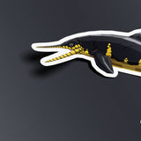 Ophthalmosaurus Collectible Ichthyosaur Sticker - Permia