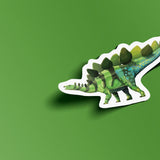 Stegosaurus Collectible Dinosaur Sticker  - Permia