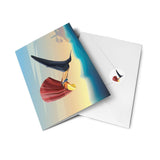 Tupandactylus Paleoscape™ Pterosaur Greeting Card - Permia