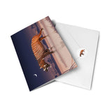 Uintatherium Paleoscape™ Mammal Greeting Card - Permia