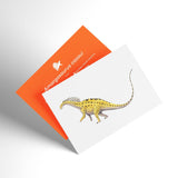 Amargasaurus X-Ray 3D Collectible Dinosaur Card  - Permia