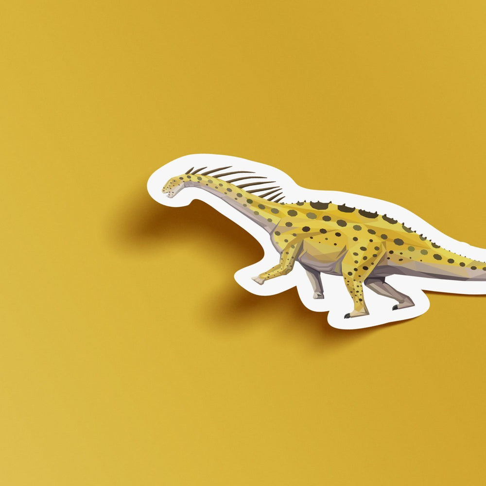 Amargasaurus Collectible Dinosaur Sticker  - Permia