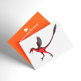 Bambiraptor X-Ray 3D Collectible Dinosaur Card  - Permia