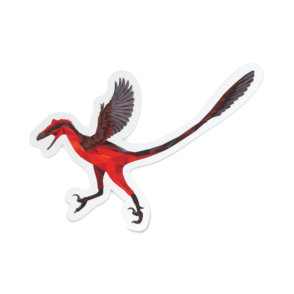 Bambiraptor Collectible Dinosaur Sticker  - Permia