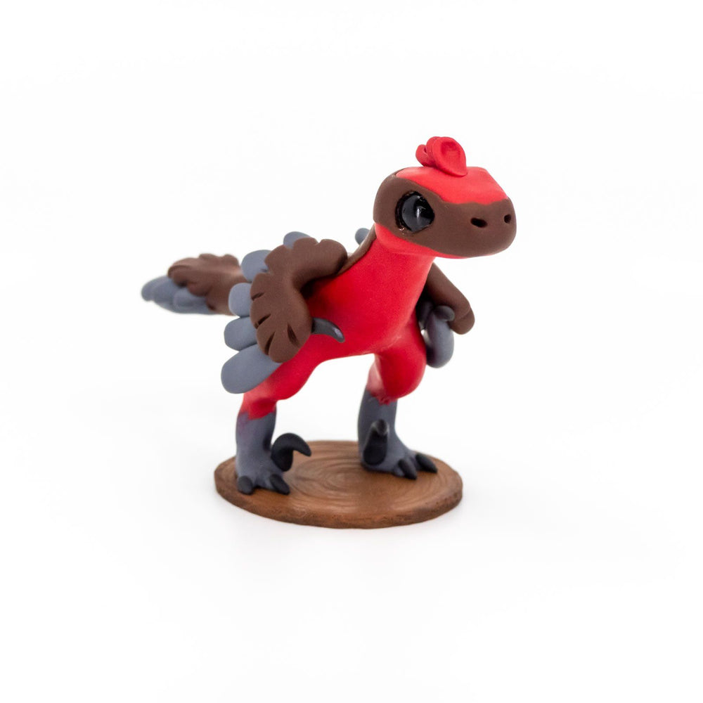 Bambiraptor Permia Pet™ Handmade Dinosaur Figurine  - Permia