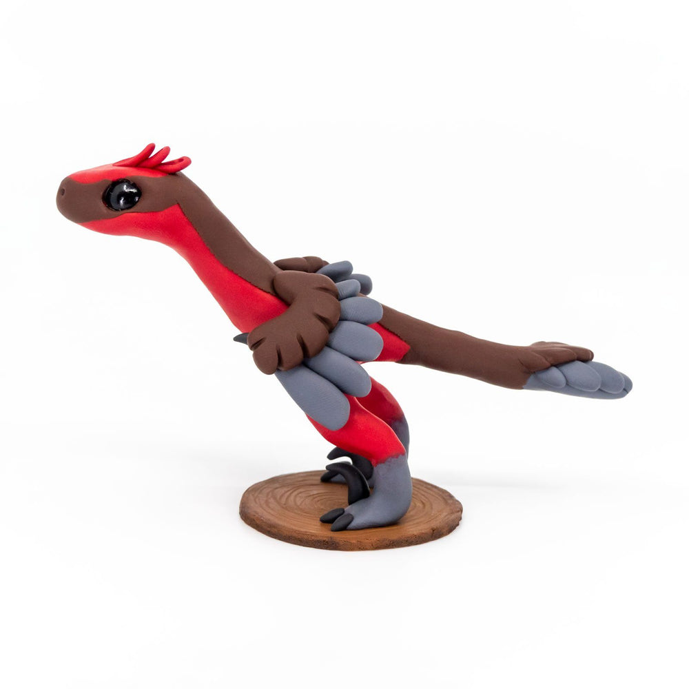 Bambiraptor Permia Pet™ Handmade Dinosaur Figurine  - Permia