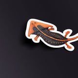 Diplocaulus Collectible Amphibian Sticker  - Permia