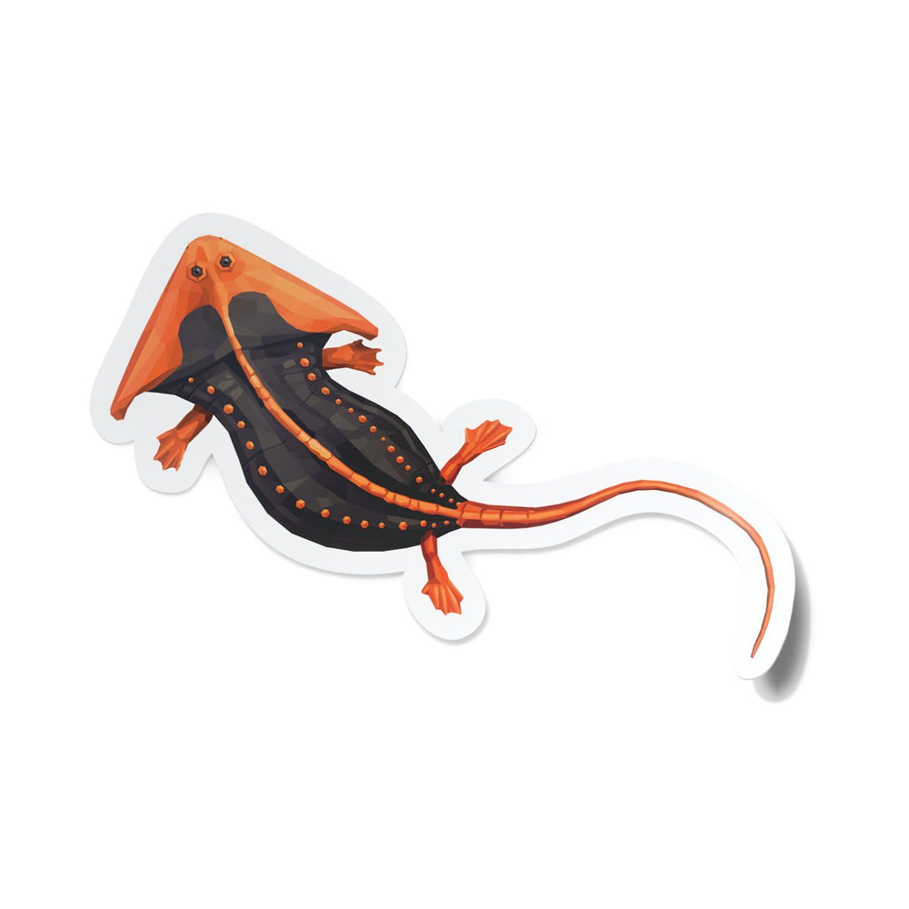 Diplocaulus Collectible Amphibian Sticker  - Permia