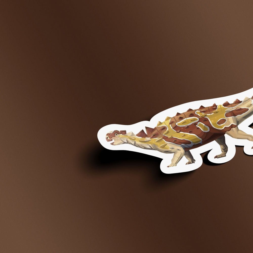 Euoplocephalus Collectible Dinosaur Sticker  - Permia