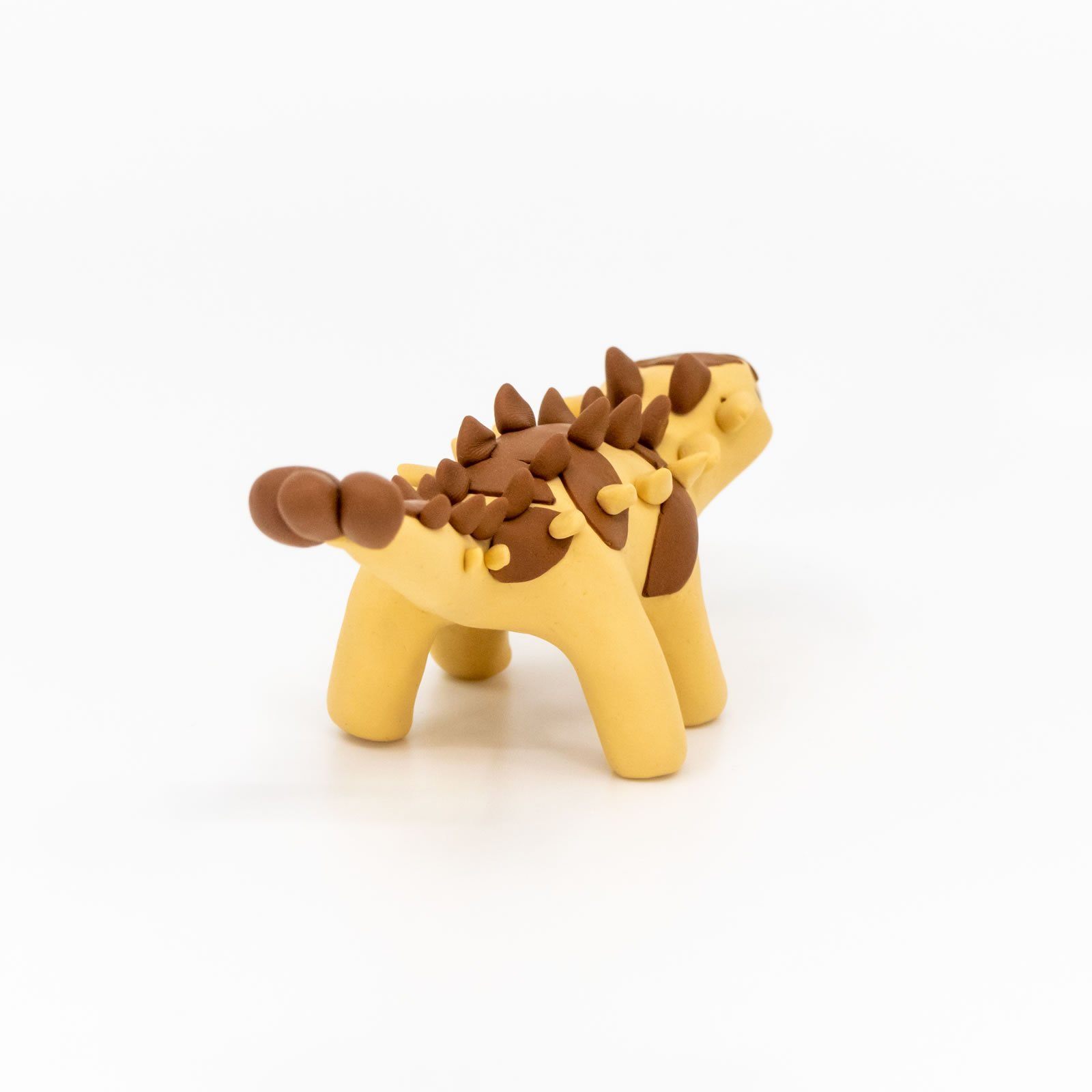 Euoplocephalus Figurine - Permia Pets™ Handmade Dinosaur Collectibles