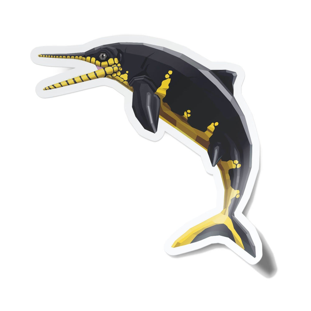 Ophthalmosaurus Collectible Ichthyosaur Sticker  - Permia