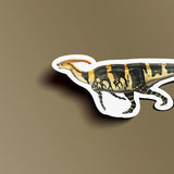 Parasaurolophus Collectible Dinosaur Sticker  - Permia