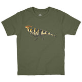 Parasaurolophus Fossil Fusion™ Kids Dinosaur T-Shirt  - Permia