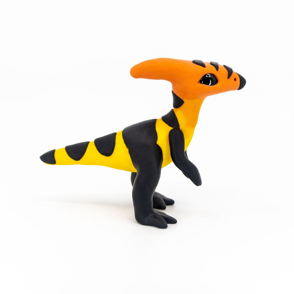 Parasaurolophus Permia Pet™ Handmade Dinosaur Figurine  - Permia