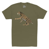 Smilodon Fossil Fusion™ Adult Saber-Toothed Cat T-Shirt  - Permia