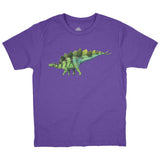 Stegosaurus Fossil Fusion™ Kids Dinosaur T-Shirt  - Permia