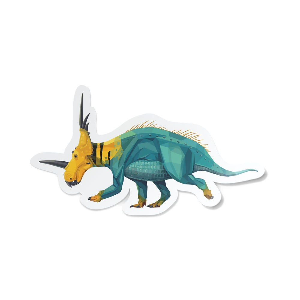 Styracosaurus Collectible Dinosaur Sticker  - Permia