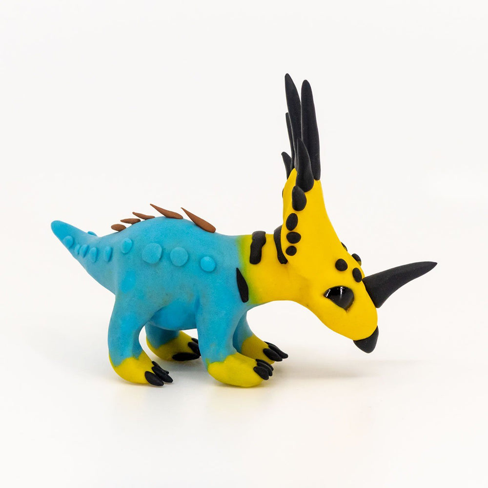 Styracosaurus Permia Pet™ Handmade Dinosaur Figurine  - Permia