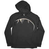 Tylosaurus Bonebed™ Adult Mosasaur Hoodie Heather Black - Permia