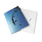 Tylosaurus Paleoscape™ Mosasaur Greeting Card  - Permia