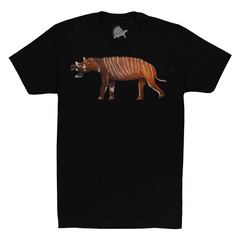 Uintatherium Fossil Fusion™ Adult Mammal T-Shirt  - Permia